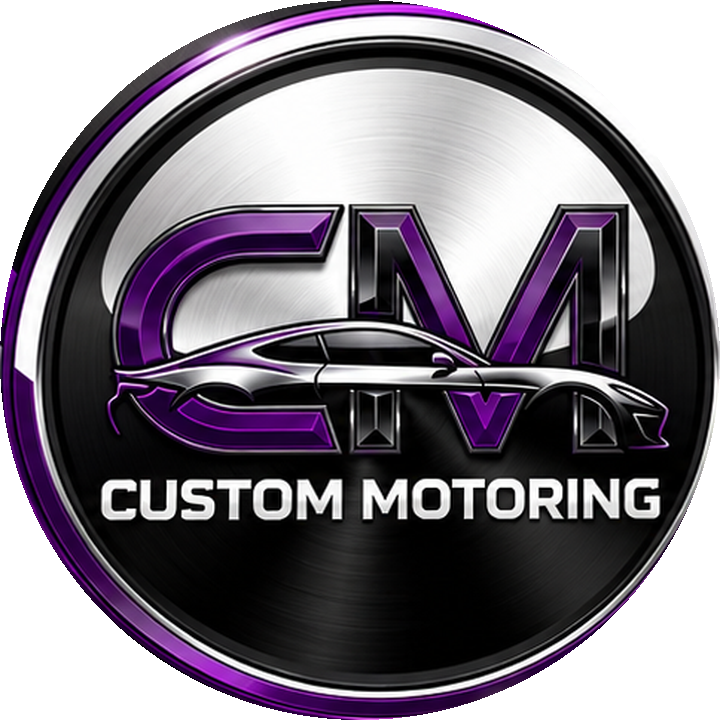 CM Custom Motoring emblem